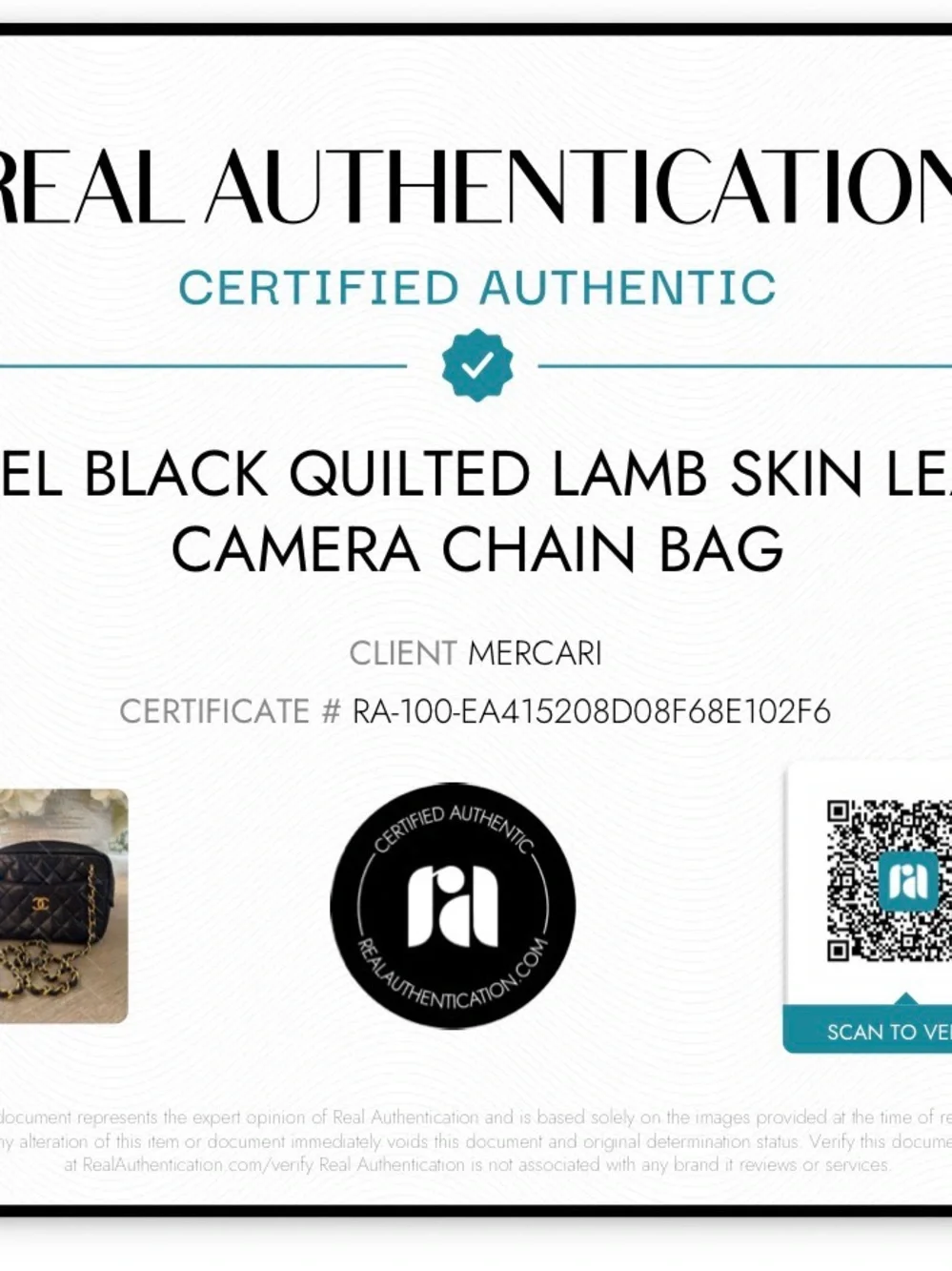 CHANEL Black Quilted Lambskin Crossbody with Gold Chain